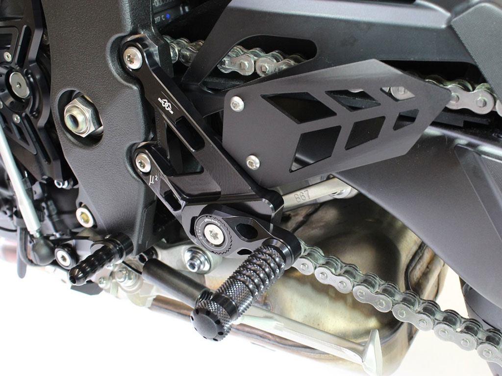 Sistema a cricchetto MUE2-Y02 per Yamaha MT-10 | MT-10SP (2016-2021) Sistema a cricchetto MUE2-Y02 per Yamaha MT-10 | MT-10SP (2016-2021)