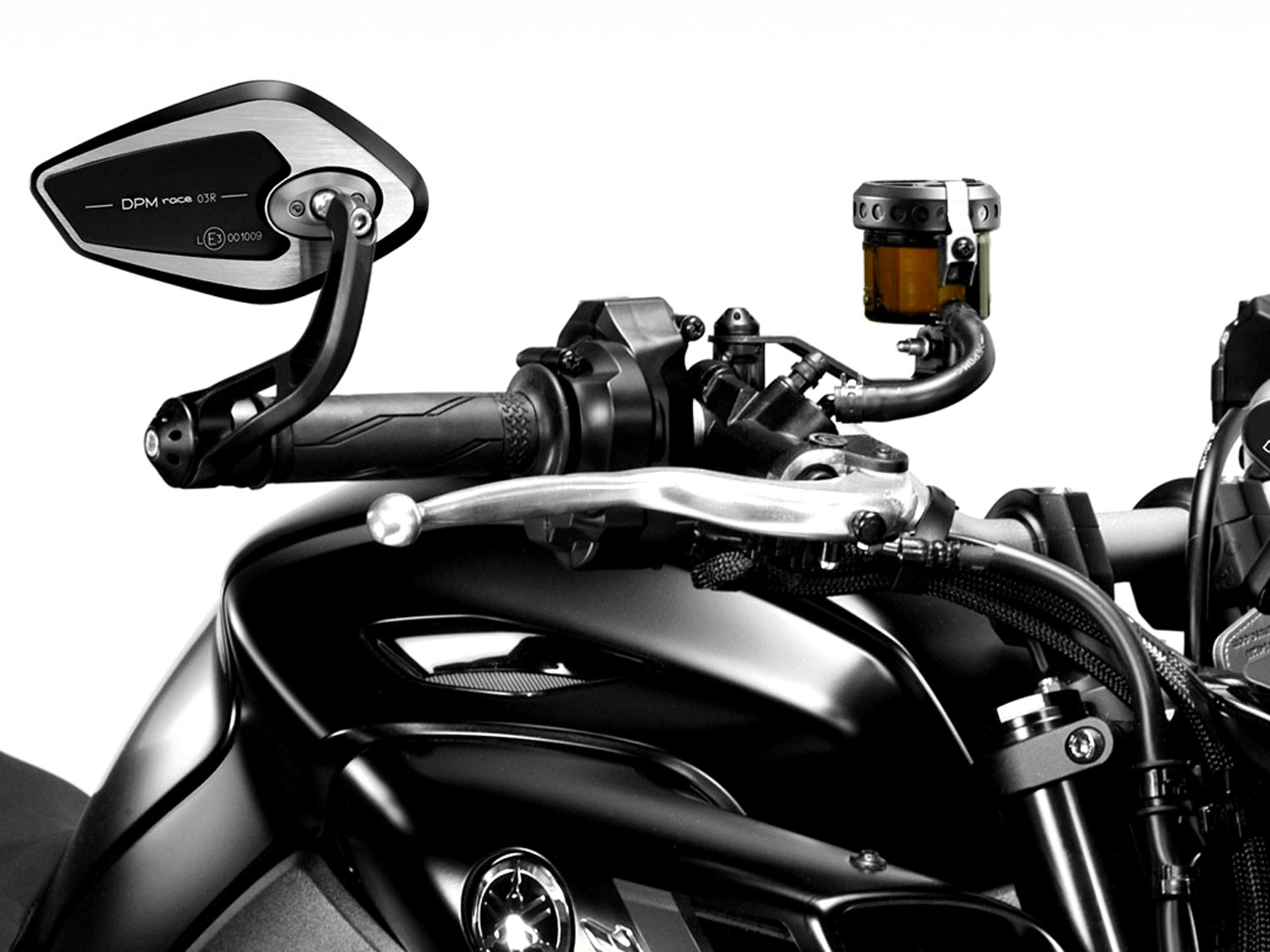 Specchio terminale Revenge SS EVO con peso manubrio per Yamaha MT-10 (2022-2024) Specchio terminale Revenge SS EVO con peso manubrio per Yamaha MT-10 (2022-2024)