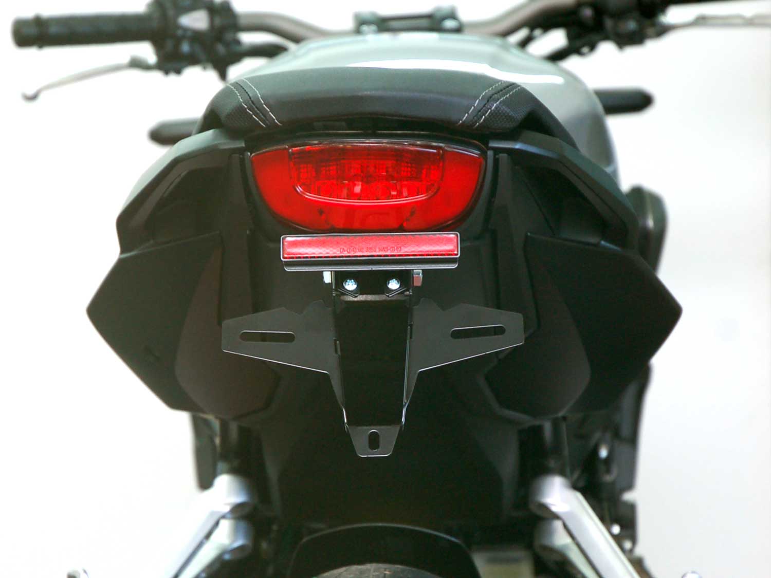 Portatarga IQ4 per Honda CB650R | CB650R (2021-2026) Portatarga IQ4 per Honda CB650R | CB650R (2021-2026) (OB) (D)