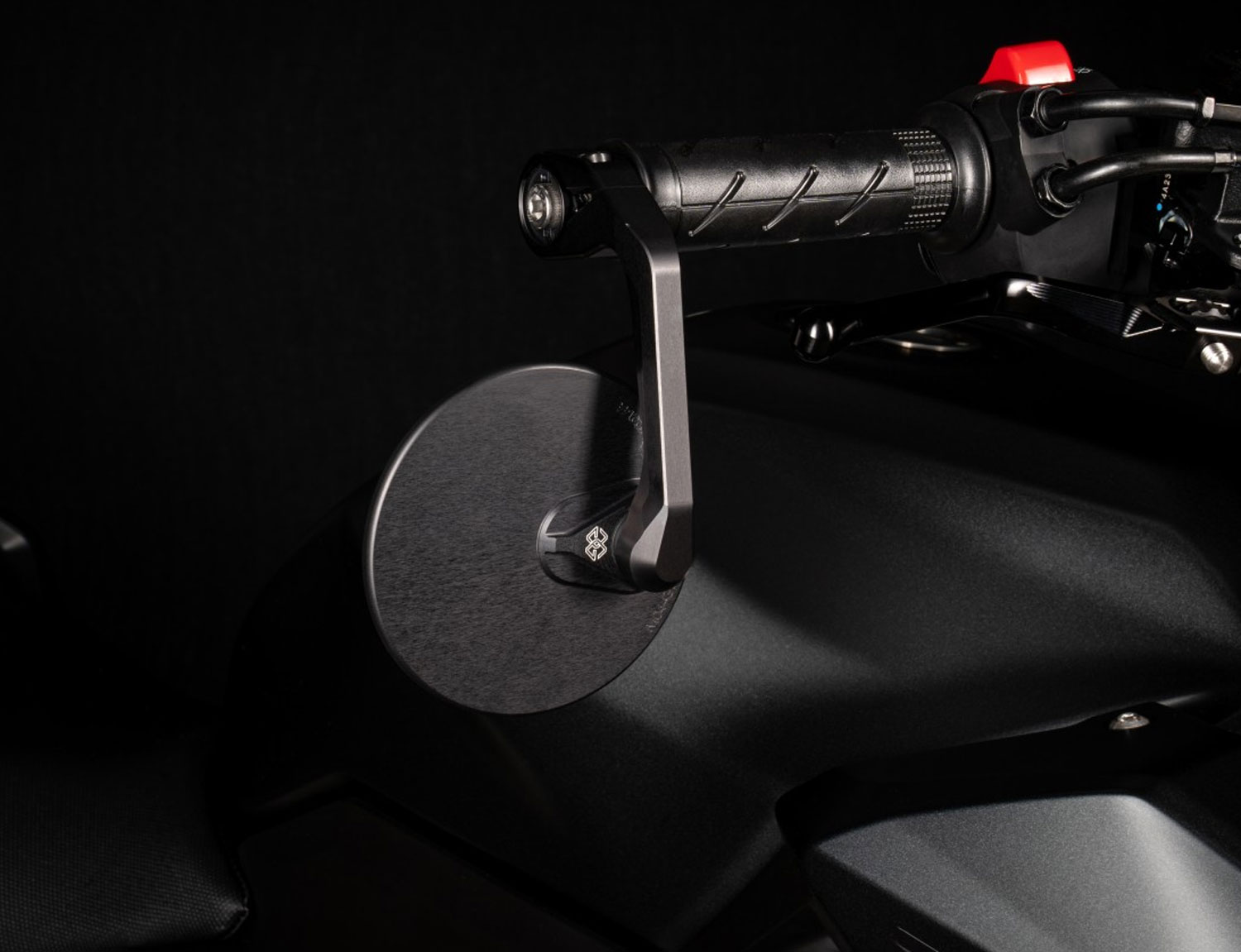 Specchietti per manubrio MOON M04-02-BD