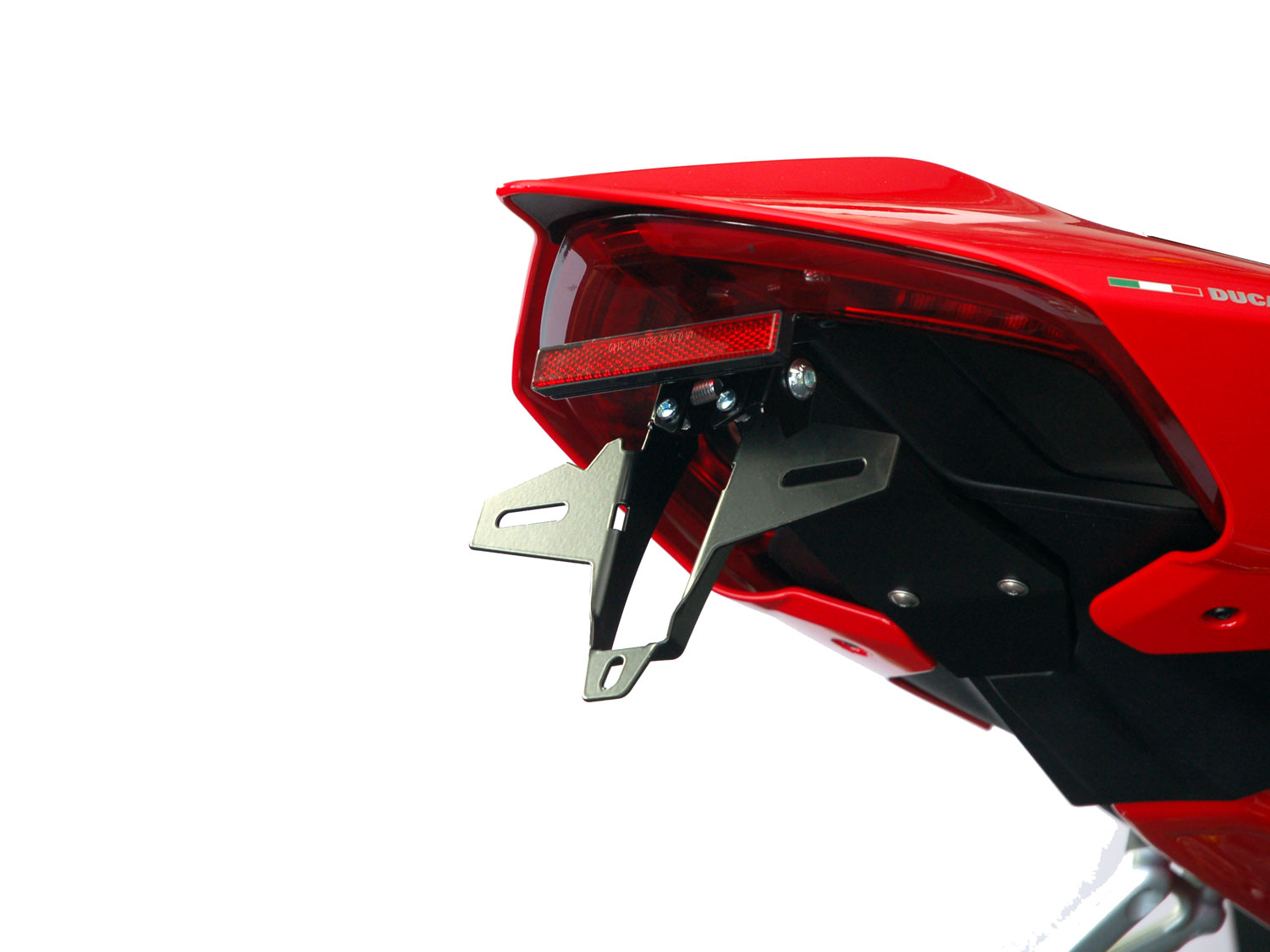 Portatarga IQ4 per Ducati Panigale V4 | V4 S | V4 SP | V4 R(2018-2024) Portatarga IQ4 per Ducati Streetfighter V4 | V2 (2020-2024) (OB) (D)