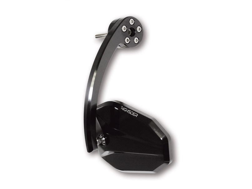 Specchio terminale manubrio Highsider VICTORY EVO per manubrio diametro interno 12-22mm