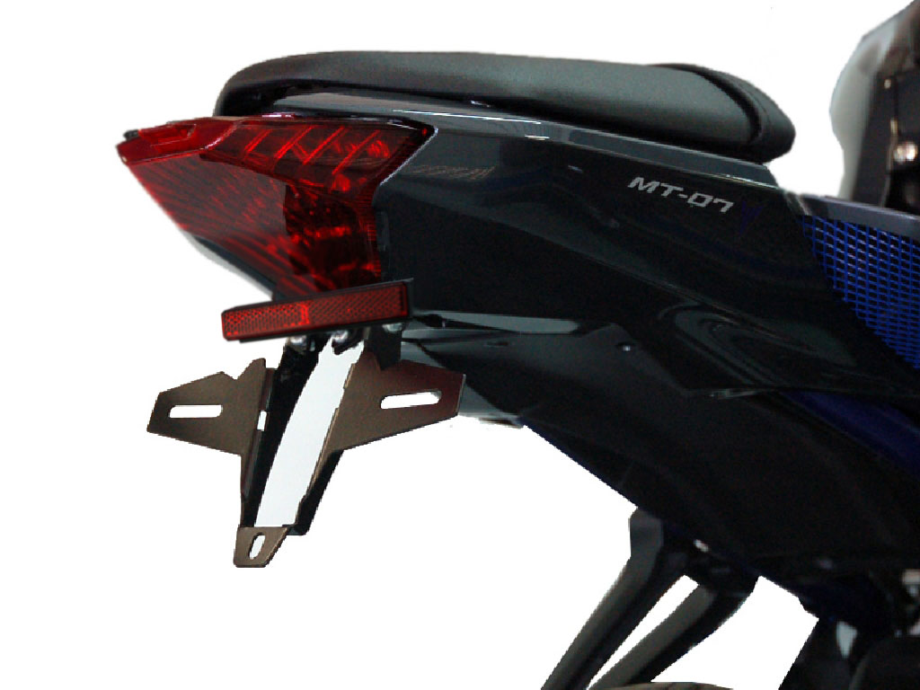 Porta targa IQ4 per Yamaha MT-07 (2014-2020) Portatarga IQ4 per Yamaha MT-07 (2021-2024) (OB) (D)