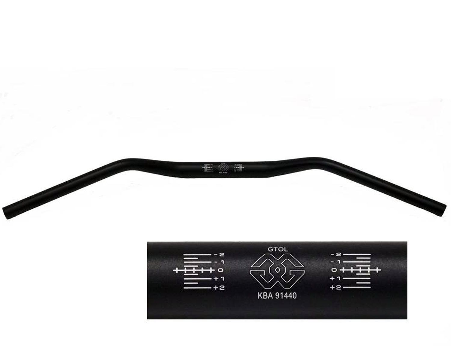 Manubrio GT oversize nero GTO-L-B