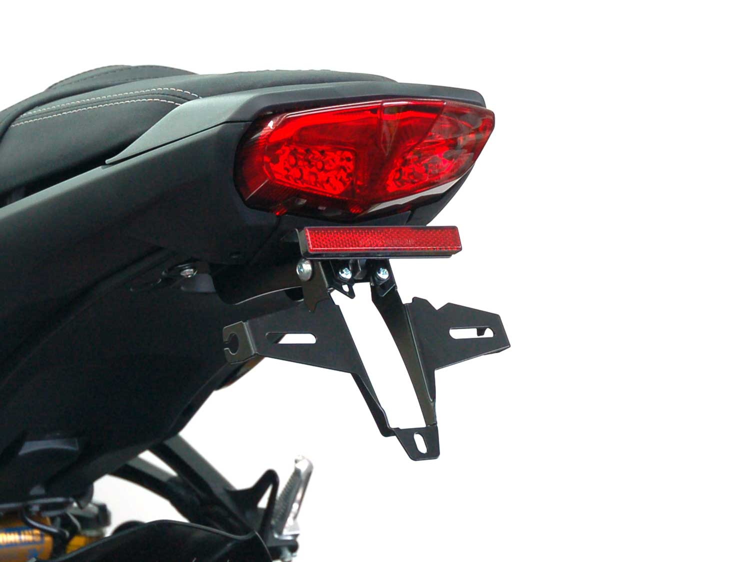 Porta targa IQ4 per Yamaha MT-10 (2022-2024) Portatarga IQ4 per Yamaha MT-10 (2022-2024) (OB) (D)