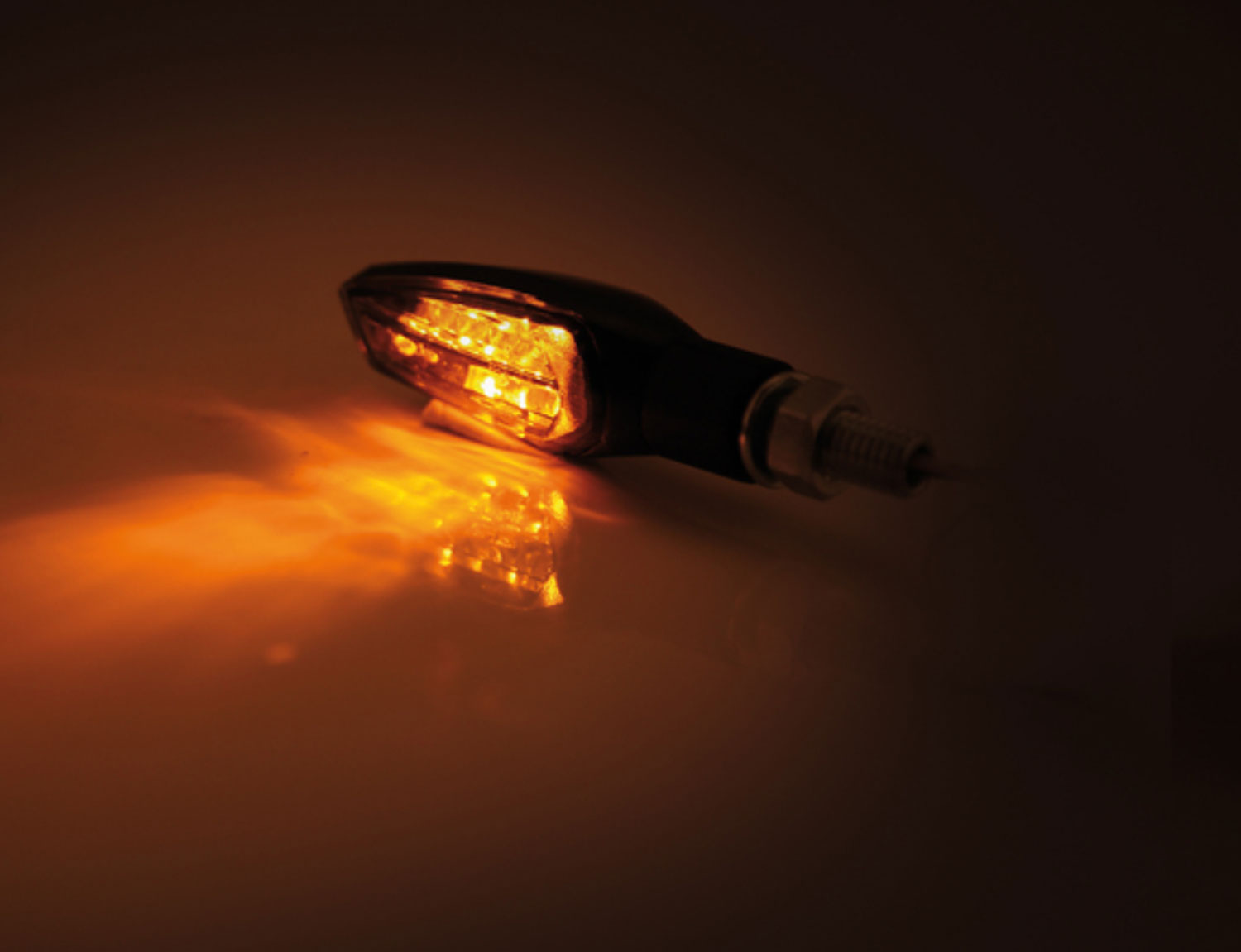 Nova LED indicatore di direzione mini indicatore di direzione nero