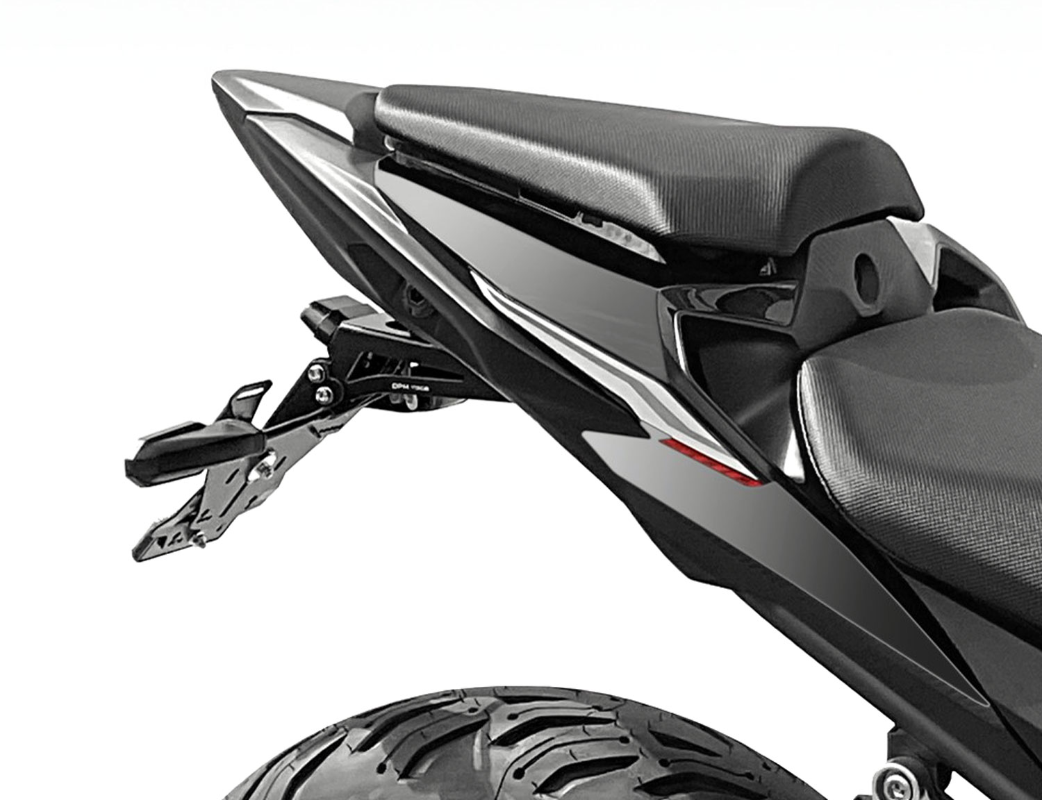 Portatarga per Honda CB500 Hornet (2024-2026) Portatarga per Honda CB500 Hornet (2024-2026)