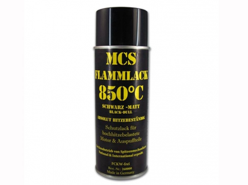 Vernice di scarico nera opaca Lattina Spay 400 ml Vernice di scarico nera opaca Lattina Spay 400 ml