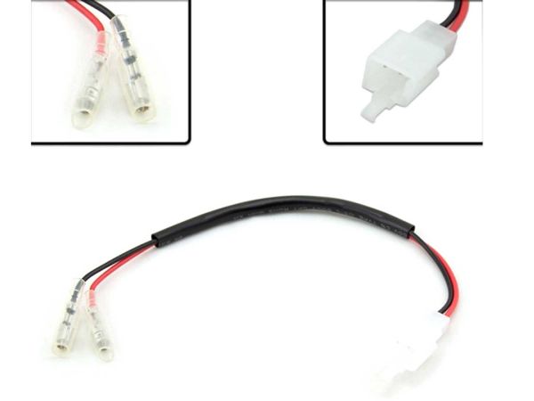 Adapter cable for license plate light Kawasaki