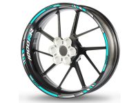 Adhesivo de llanta para BMW S1000RR | M1000RR azul claro-blanco Adhesivo de llanta para BMW S1000RR | M1000RR azul claro-blanco