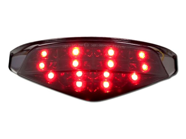 Luz trasera de la Ducati Monster 696 796 1100 teñida de oscuro