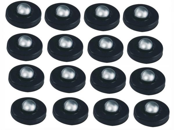 Boulons de pare-chocs - protection contre les chocs 16 pièces de 23 mm de diamètre