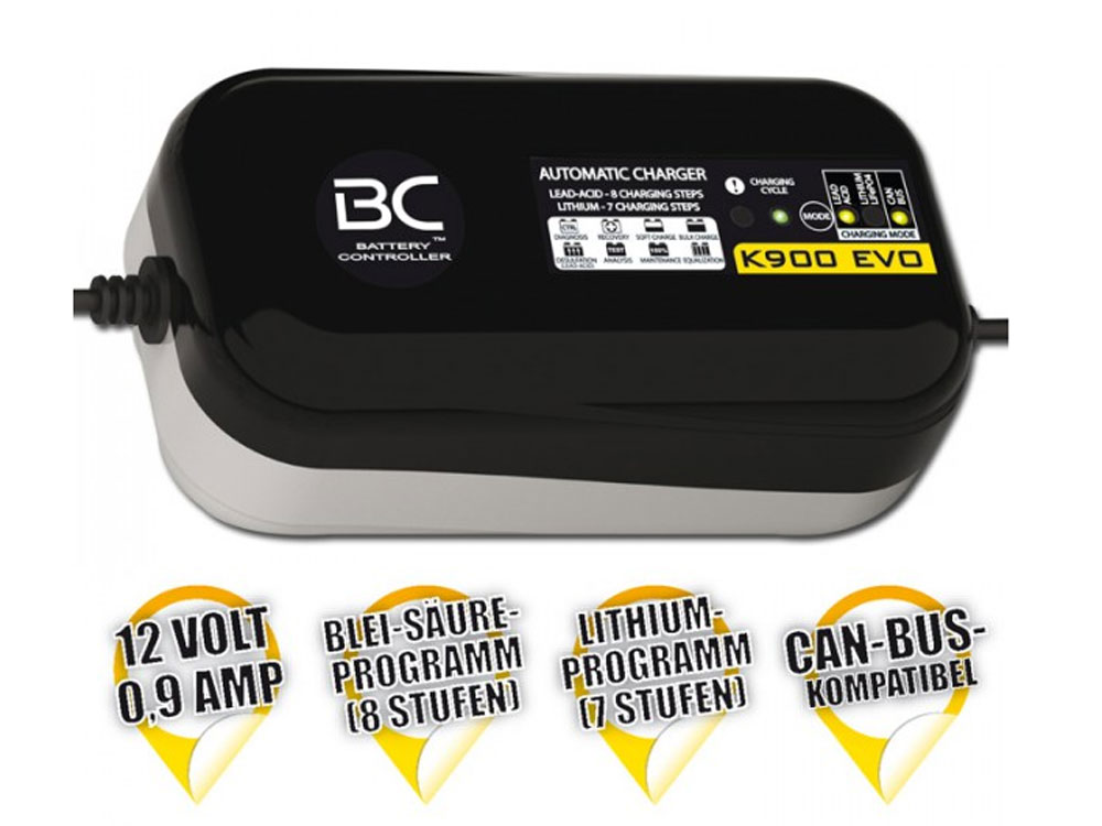 Batterieladegerät BC K900 EVO 12V + CAN-Bus