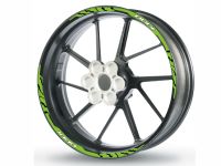 Adhesivo de llanta TBRACE para 1000 cc verde Adhesivo de llanta TBRACE para 1000 cc verde