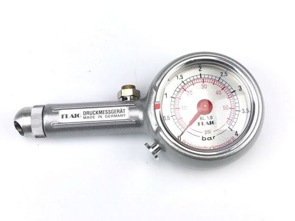 Luftdruckmesser 0-4,bar 0,01 Skala Reifendruckprüfer raceparts cc 
