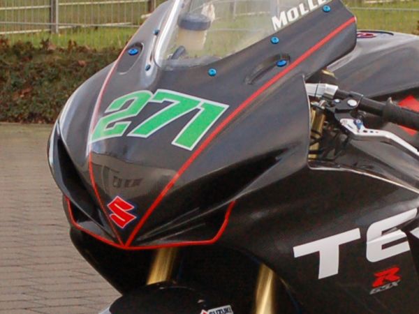 Zierstreifen, Pinstripes, 10 Meter blau