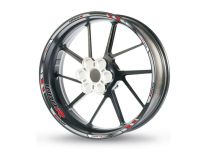 Adhesivo de llanta para BMW S1000R | M1000R blanco-rojo Adhesivo de llanta para BMW S1000R | M1000R blanco-rojo