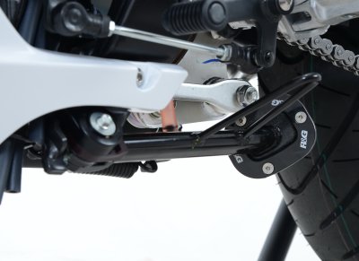 BAIONE Seitenständer Verbreiterung Motorrad Ständer Platte Ersatz für Honda CBR650R CB650R 2019 2020 Aluminium Kickstand Enlarger Pad 