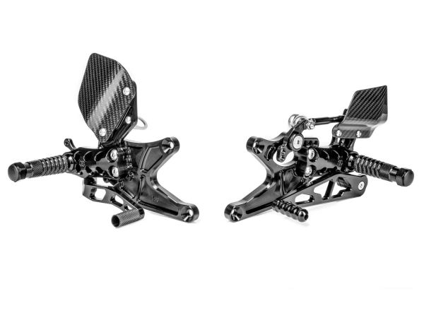 Footrest system AS31GT for Yamaha YZF-R1 (2004-2006)