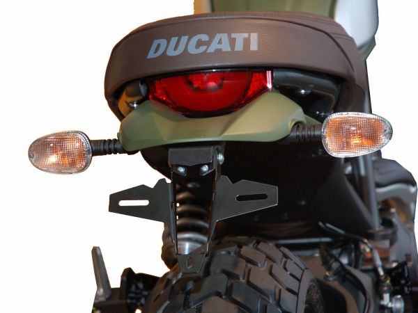 Porta matrícula IQ1 para el Scrambler de Ducati (2015-2020)