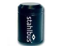 Stahlbus Schutzkappe Kappe Groove ALU schwarz