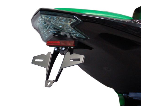 IQ4 license plate holder for Kawasaki Z 800 (2013-2016)
