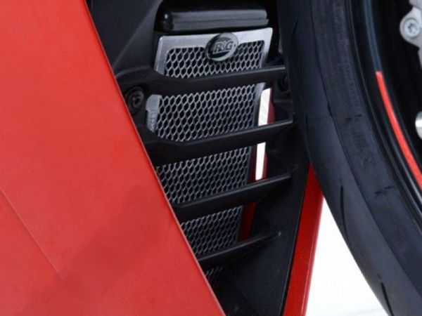 Radiateur grille refroidisseur d'huile noir pour Ducati SuperSport 950 | 950 S (2021-2024)