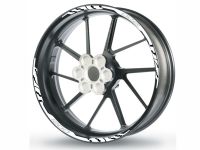 Adhesivo de llanta TBRACE para 1200 cc blanco Adhesivo de llanta TBRACE para 1200 cc blanco