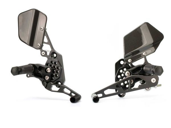 Footrest system AS31GT for Yamaha YZF-R6 (2006-2016)