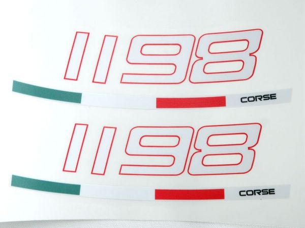 Adesivo adesiva cerchio well sticker per Ducati 1198 CORSE