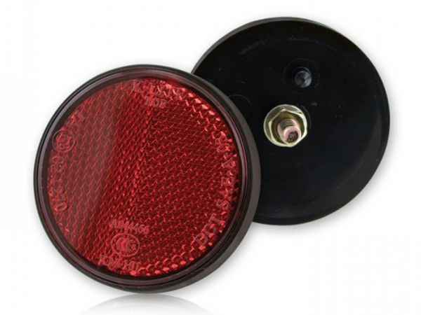 Reflector Sixty round red with bolt 6 MM