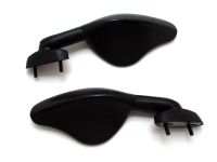 Specchio 7298-7299 distanza 28-50 mm nero