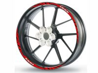 Adhesivo de llanta TBRACE para 1000 cc rojo Adhesivo de llanta TBRACE para 1000 cc rojo