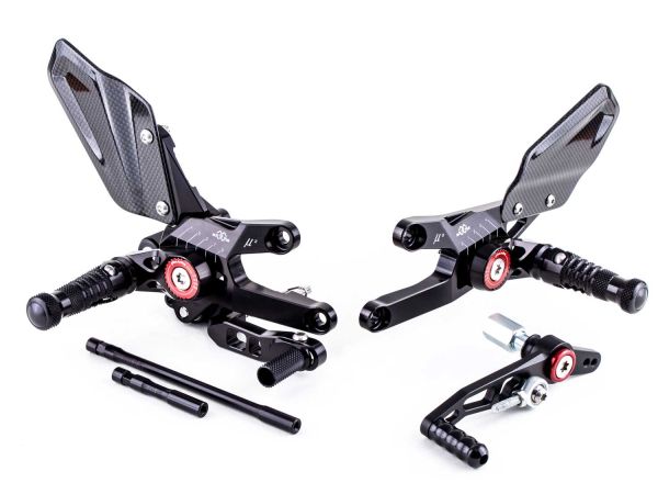 Footrest system MUE2-H01 for Honda CBR1000RR (2017-2029)