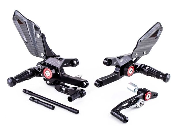 Système de repose-pieds MUE2-H01 pour Honda CBR1000RR (2017-2029)