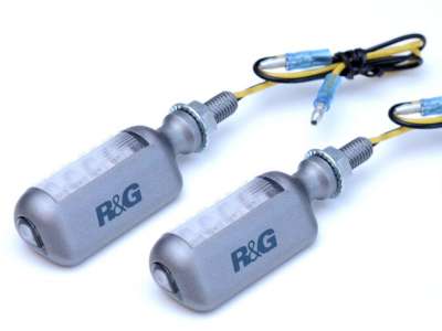 Justech Indicatori Moto A Proiettile - Set Di 4 Freccie Lampeggianti LED Per Motocicli - Foto 5