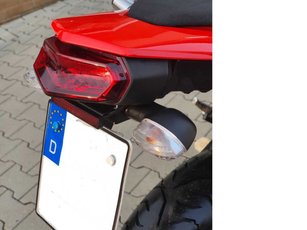 License plate holder IQ5 for Yamaha Tenere 700 (2019-2023)