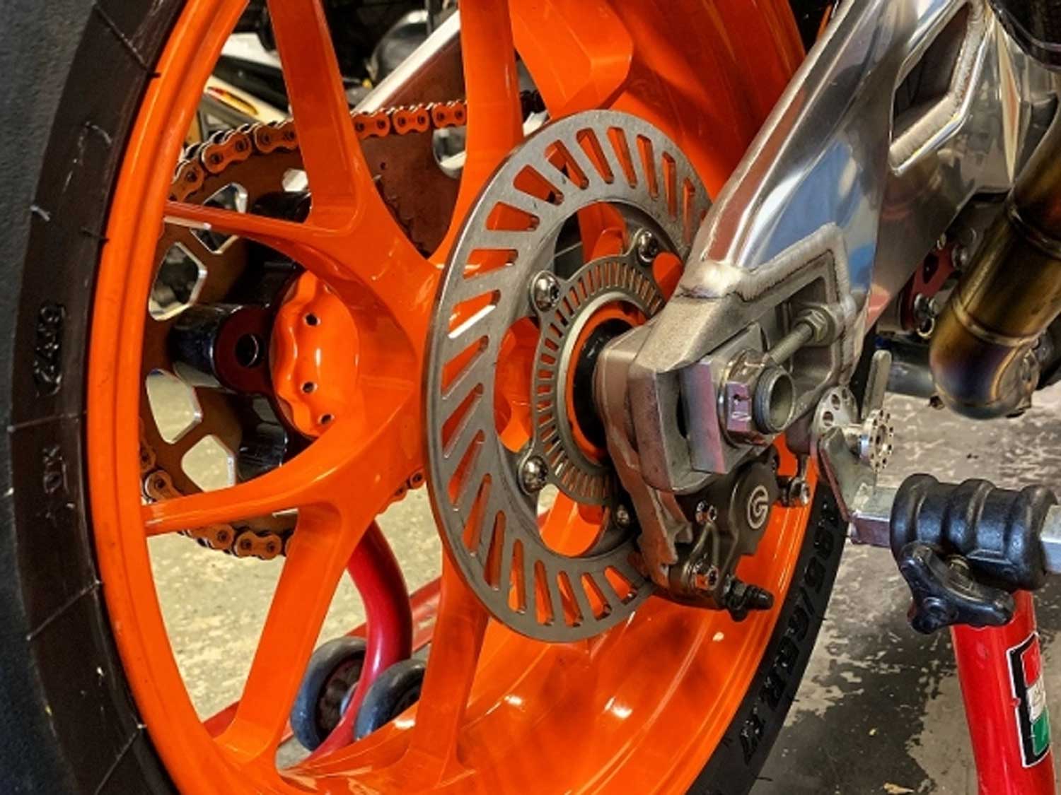 ー品販売  Brake GmbH TecBike | 112050 Flame left front disc アイドルグッズ