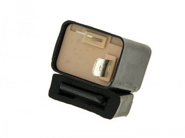 Flasher relay for LED flasher 12V 2-pole 1-100W B=switched plus (49) L=signal (49a)