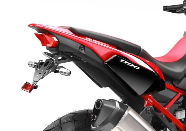 Soporte de matrícula para Honda CRF 1100L Africa Twin AdvSp (2020-2023)