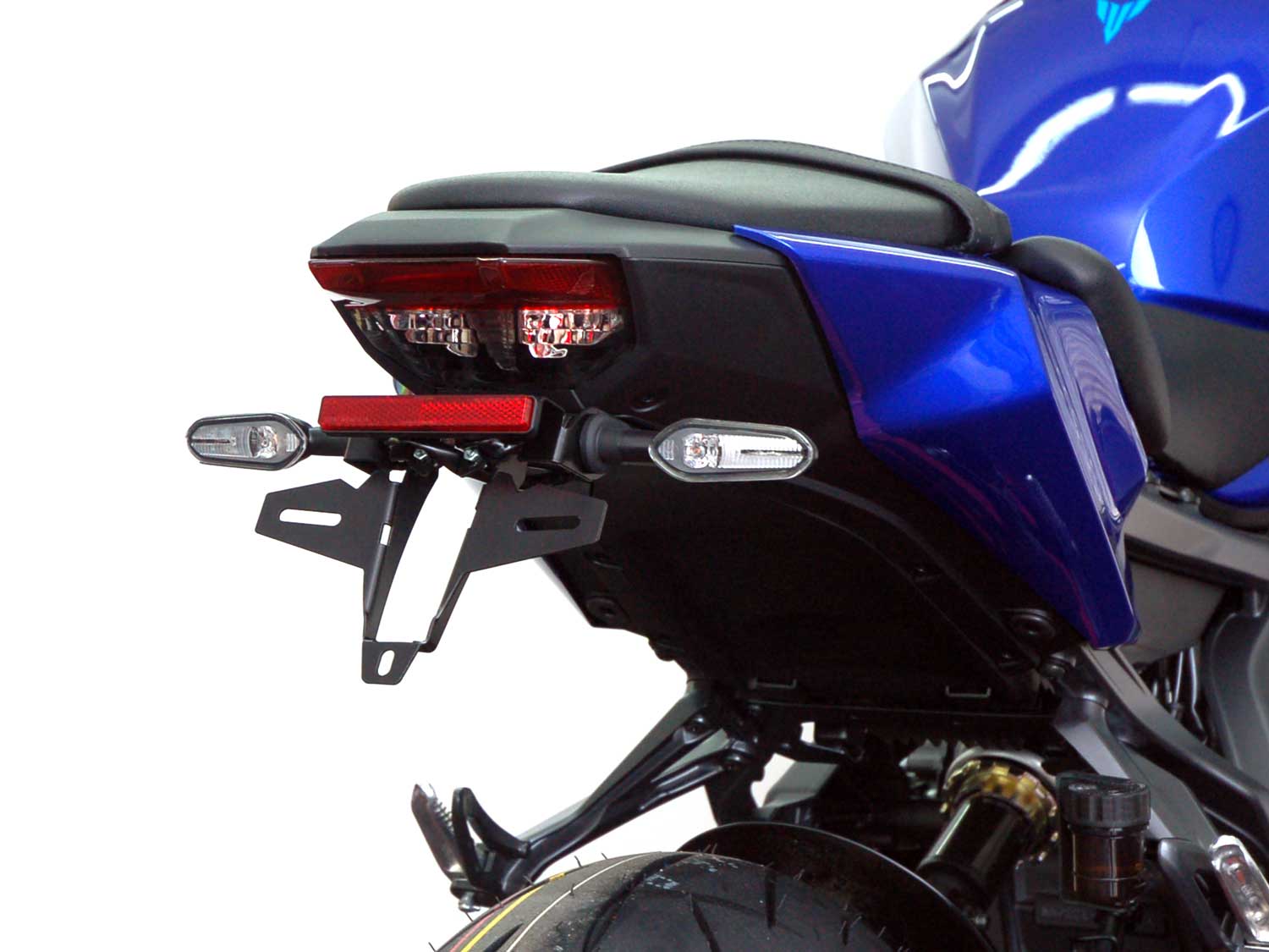 License plate holder IQ5 for Yamaha MT-09 (2024-2026) for OB | OEM turn ...